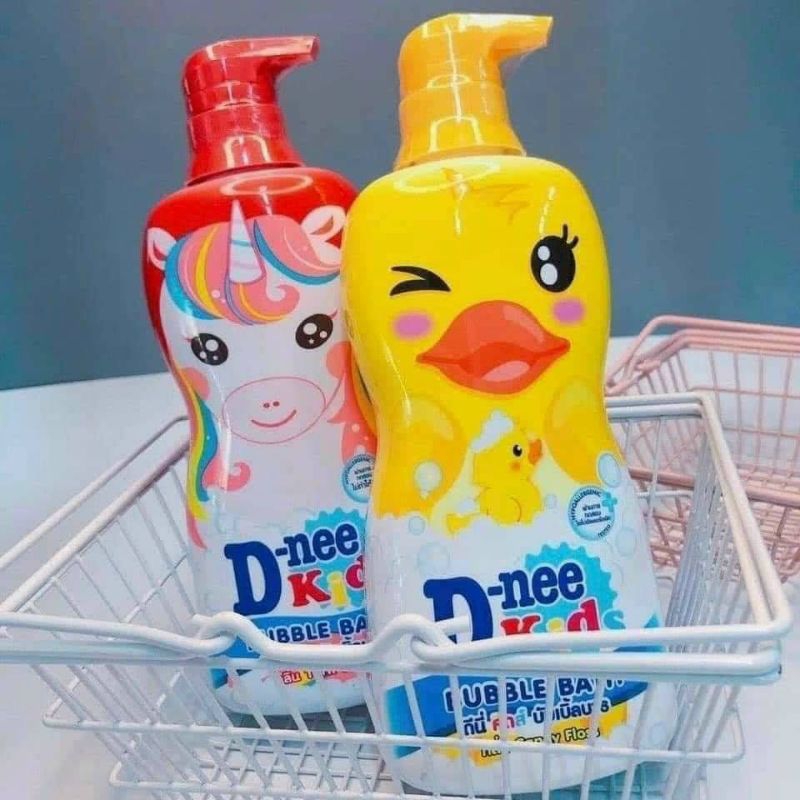 Sữa Tắm Gội 2 in 1 Cho Trẻ Em Dnee Kids Hình Thú - 400ml