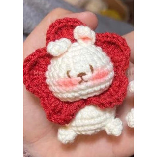 Móc khoá thú mini len handmade
