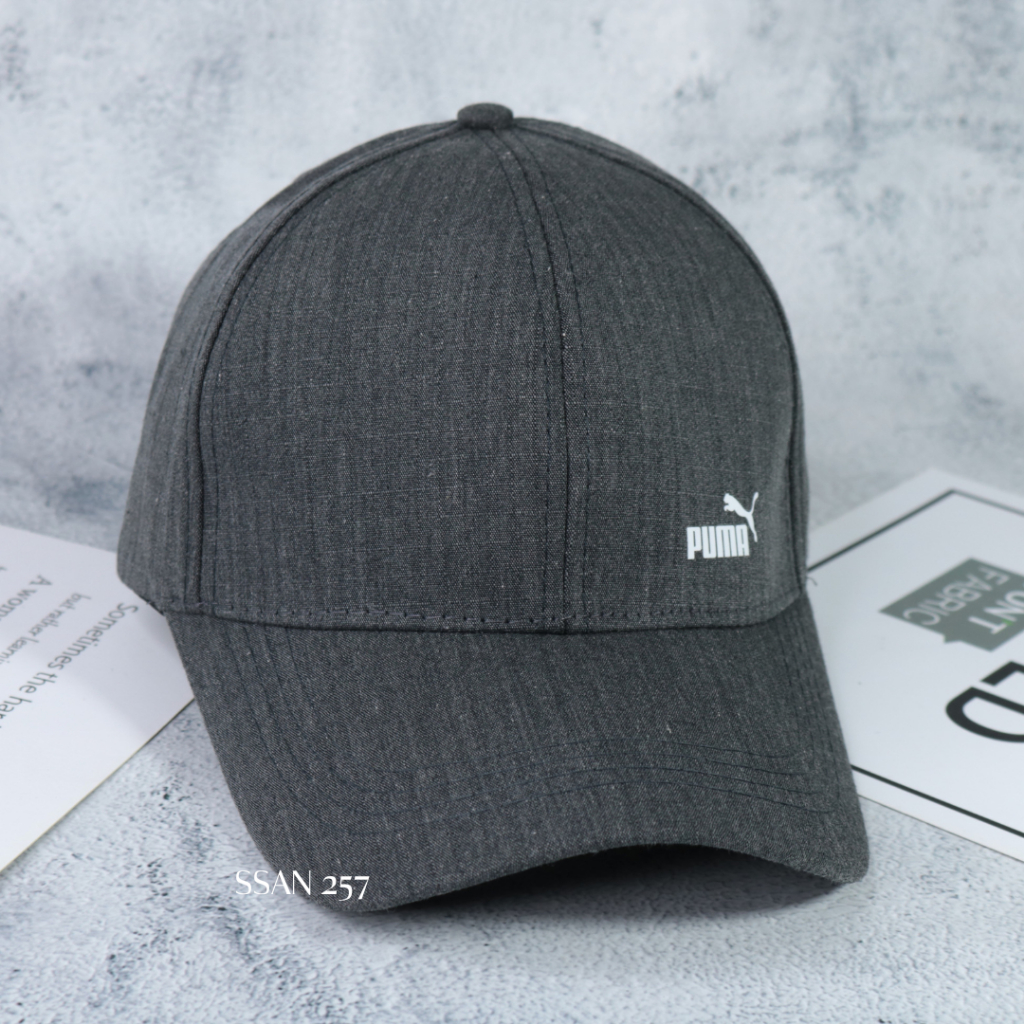 Mũ lưỡi trai Nón kết vải thoáng mát đơn giản thêu logo Lamborghini Pu.ma cá tính cho nam