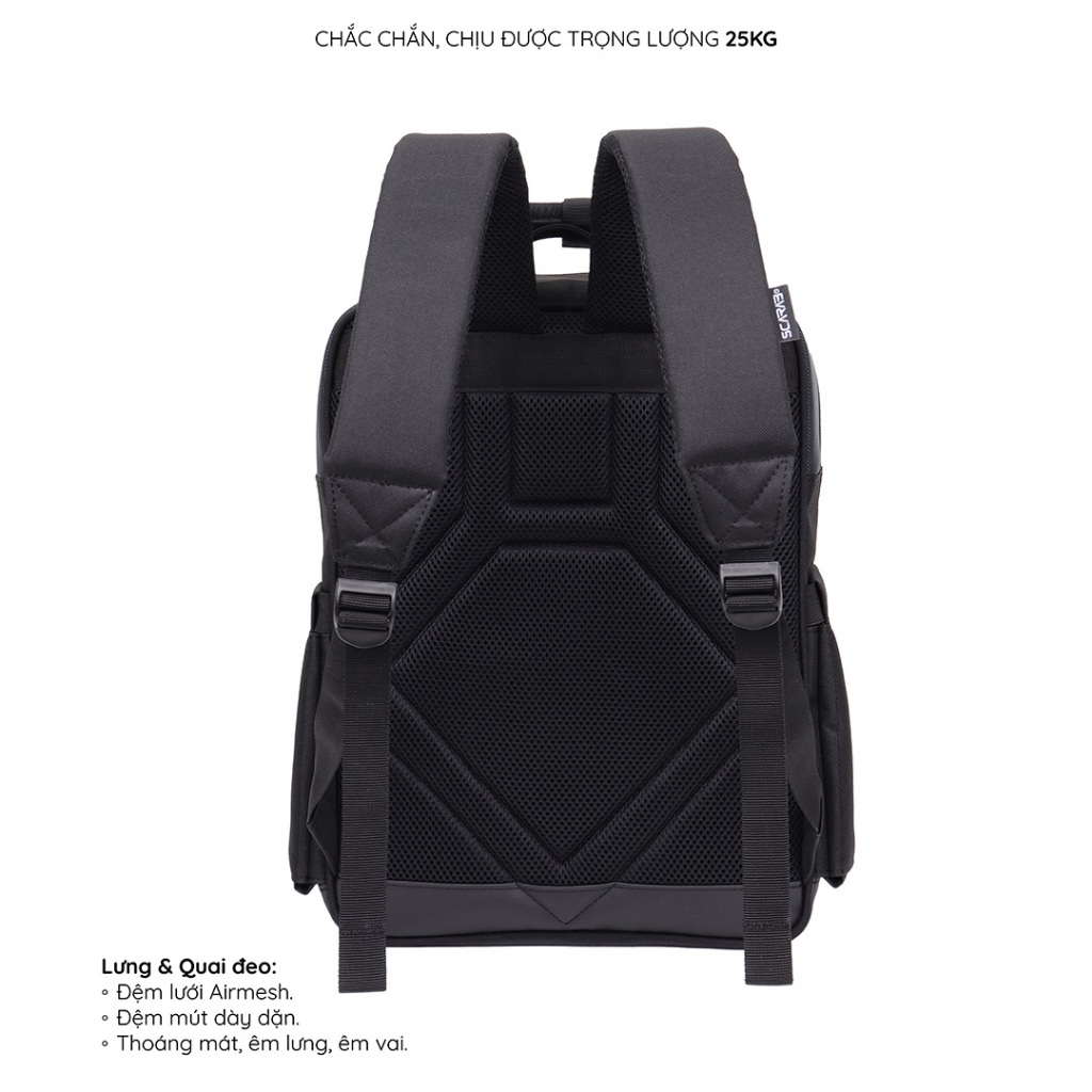 SCARAB HIGH STREET BACKPACK  - Ba lô Thời Trang, Balo Đi Học Nam Nữ