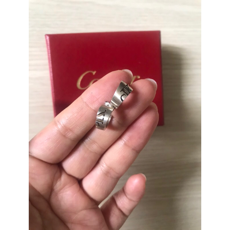 Bông tai bạc nữ CALVIN KLEIN