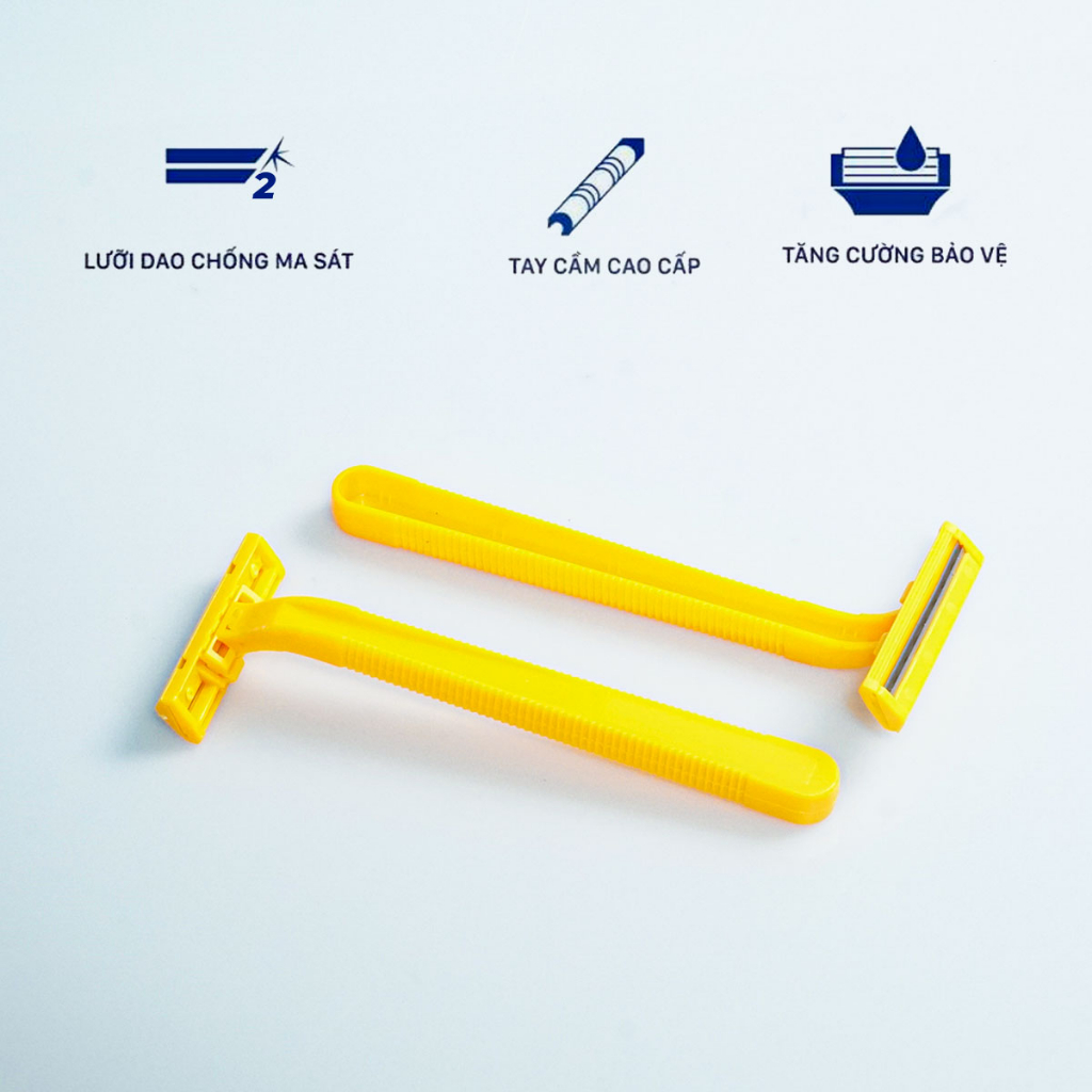 Dao Cạo Râu Avatar Thân Nhựa 2 Lưỡi Kép Dành Cho Nam