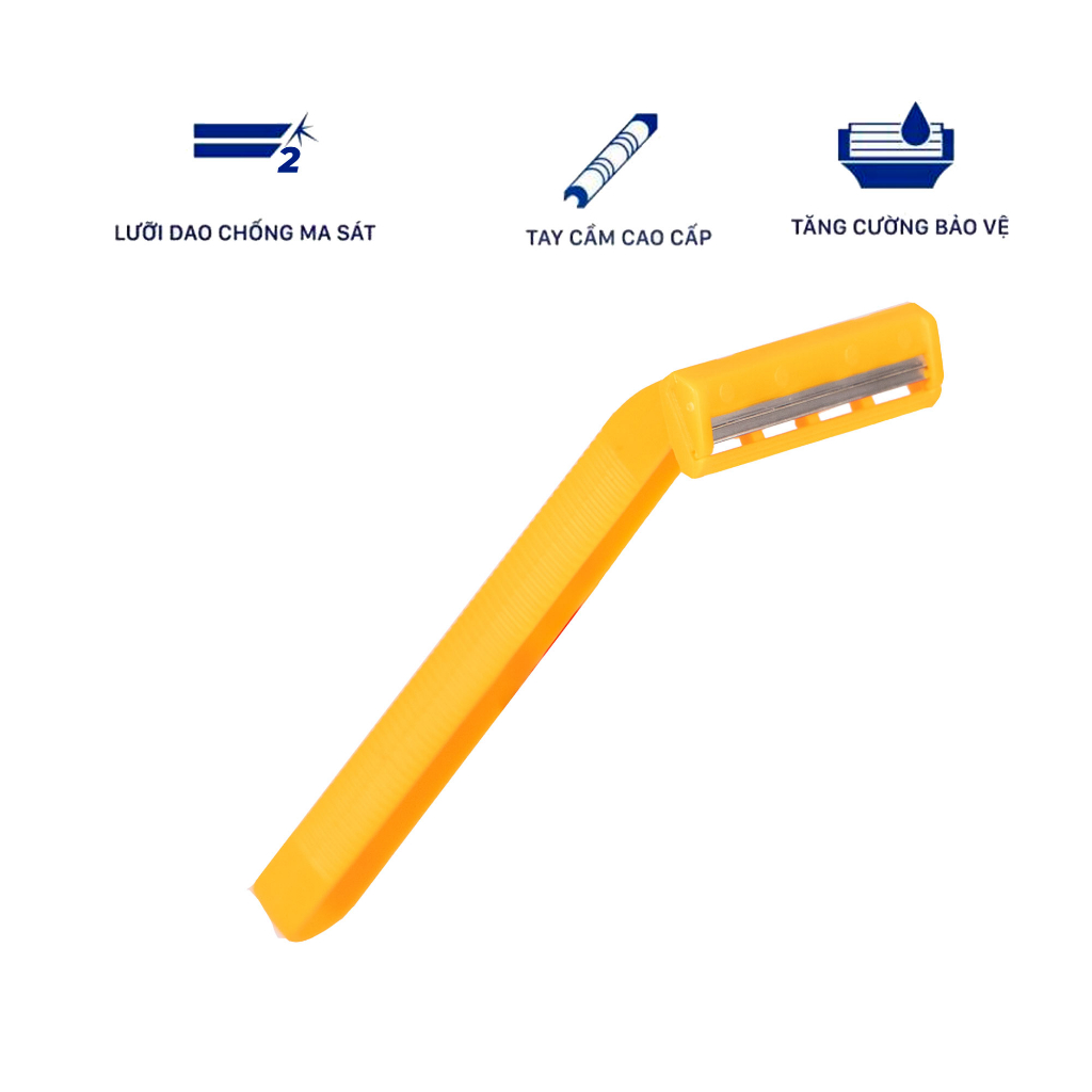Dao Cạo Râu Avatar Thân Nhựa 2 Lưỡi Kép Dành Cho Nam
