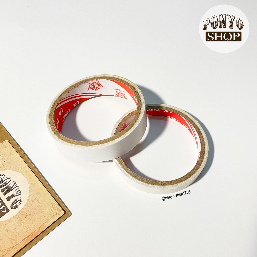 Băng keo 2 mặt - Băng dính 2 mặt dán giấy làm thủ công