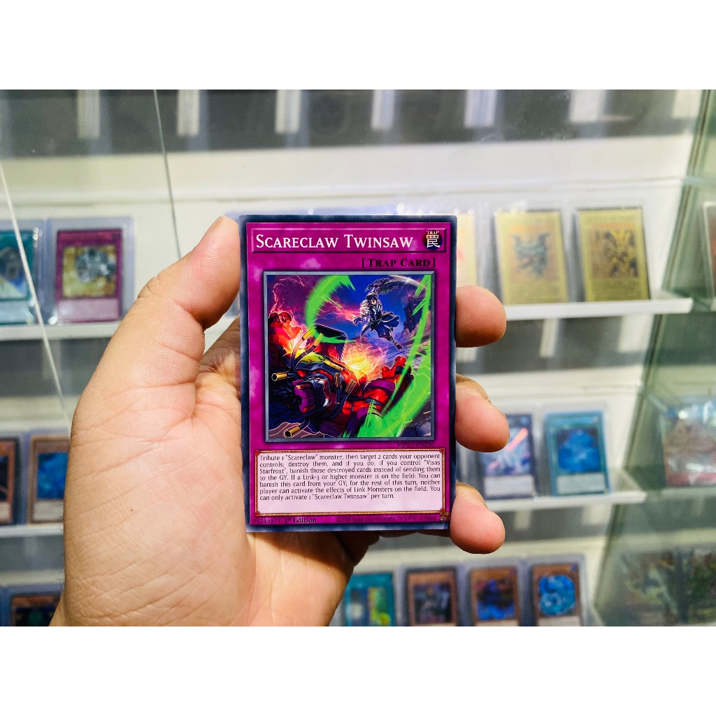 Thẻ bài Yugioh Mã MP23-EN210 - Scareclaw Twinsaw - Common - 1st Edition