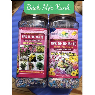 Phân bón dinh dưỡng NPK 16-16-16 đẹp hoa, bền mầu, cây sinh trưởng tốt / chuyên dùng cho hoa và cây cảnh ☘️