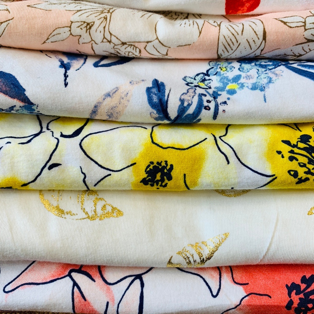 Set 3 áo thun, áo phông cộc tay bé gái Old Navy