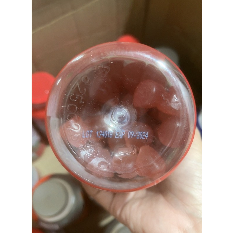 Viên giấm táo giảm cân Apple Cider Vinegar 1200mg 180v, kẹo dấm táo 120v gummy giảm cân của Mỹ