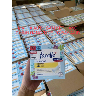 💓băng vệ sinh dạng nút – tampon facelle đức
