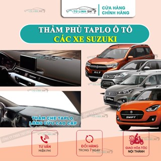 Thảm taplo SUZUKI XL7, Ertiga, Celerio, Swift, Ciaz, Vitara chính hãng MINCAR hoặc bằng Nhung, Da vân cacbon