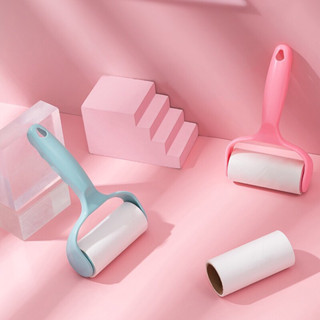 Cây Lăn Bụi Làm Sạch Bụi Bẩn Ga Giường, Quần Áo, Lông Chó Mèo Tặng Kèm Lõi Lăn Bụi Dự Phòng