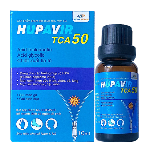 Nước súc miệng súc họng Hupavir 250ml - Hỗ trợ sùi HPV, hạt lympho cho cả nam và nữ