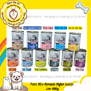 Pate MORANDO MIGLIORGATTO 400g