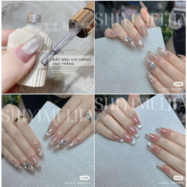 MÃ B SƠN MẮT MÈO KIM CƯƠNG ÁNH TRẮNG