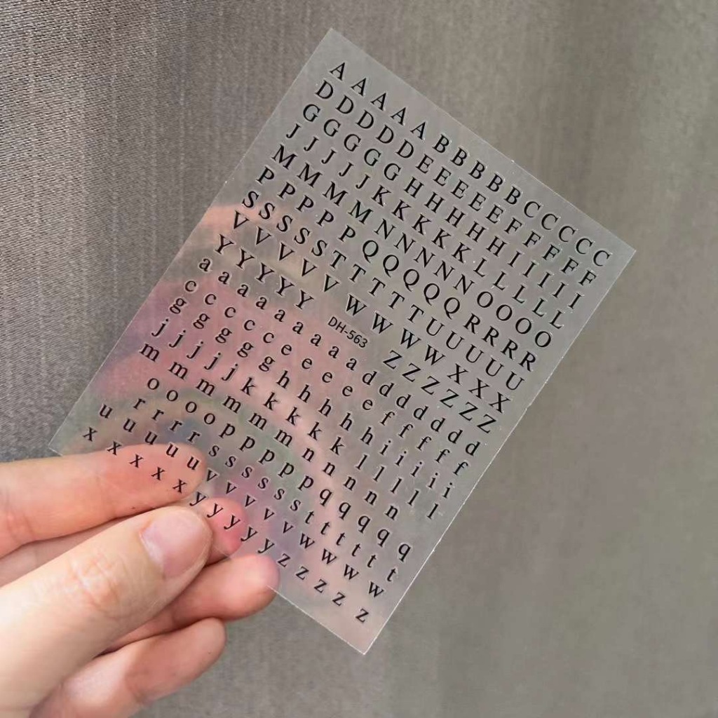 MÃ STICKER CHỮ DH563