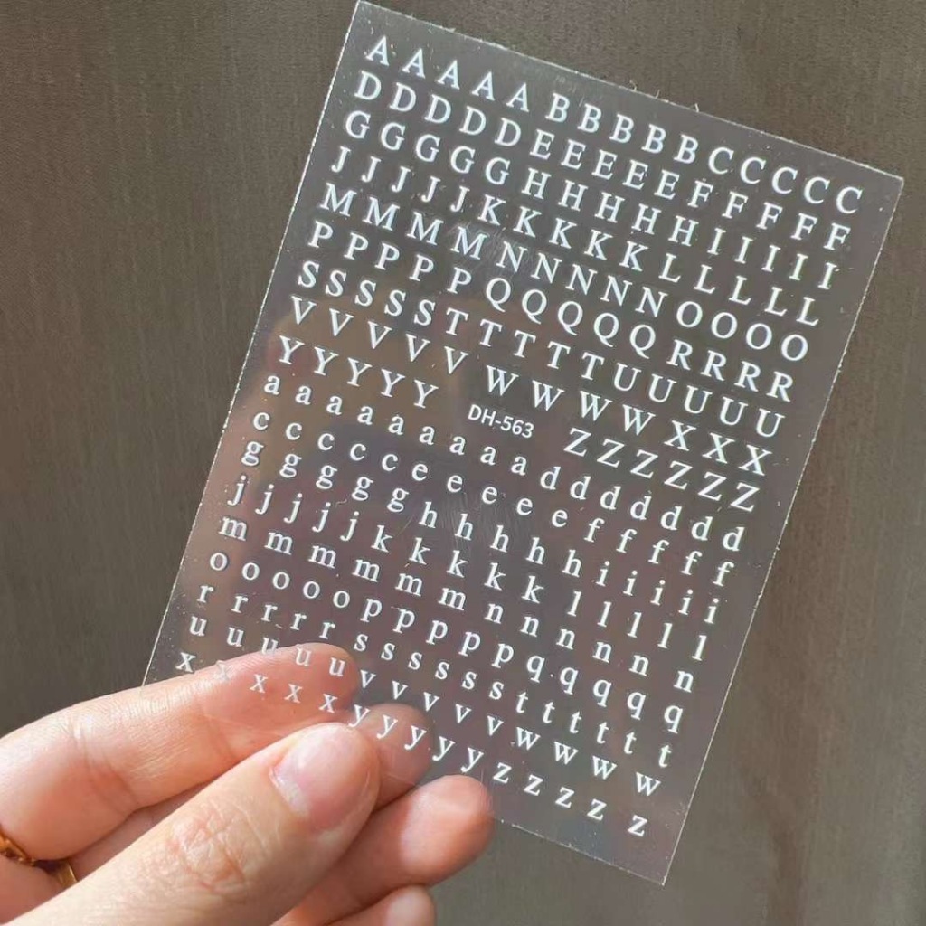 MÃ STICKER CHỮ DH563