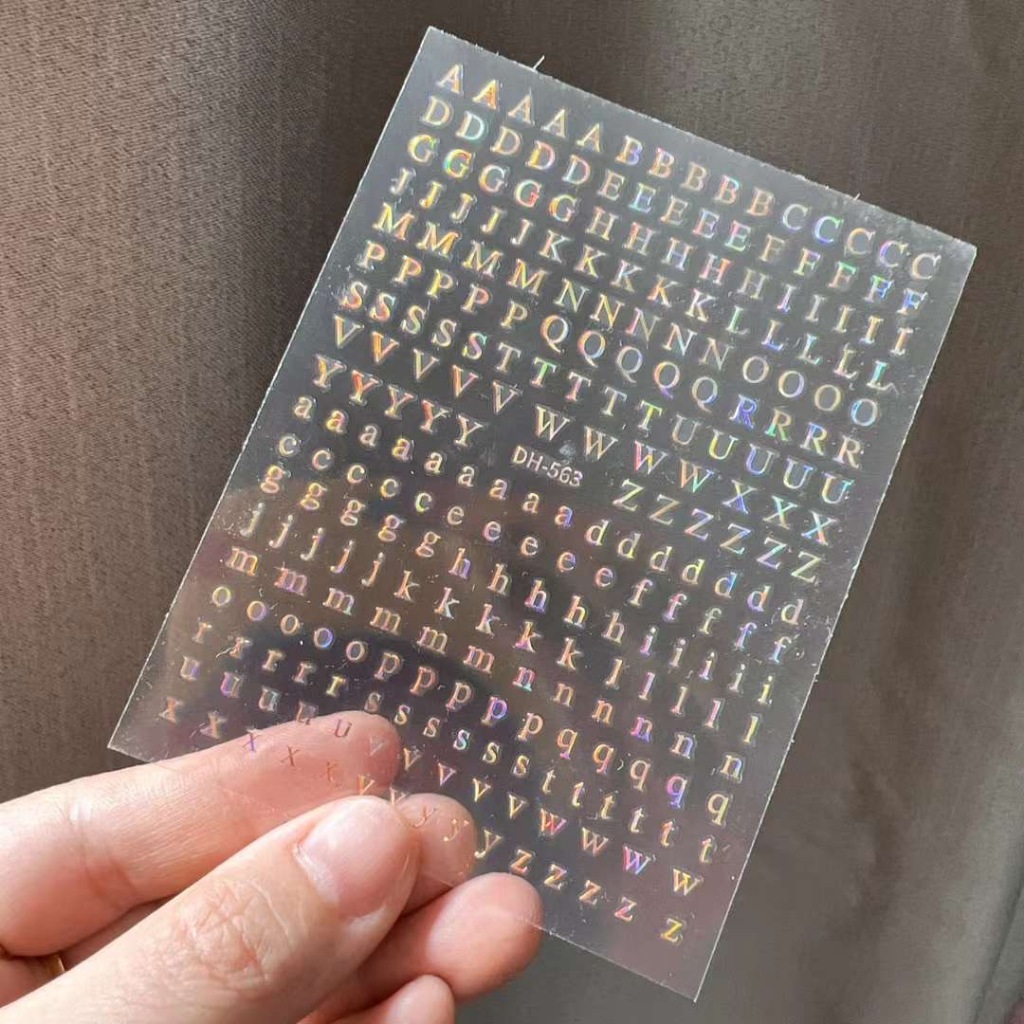 MÃ STICKER CHỮ DH563