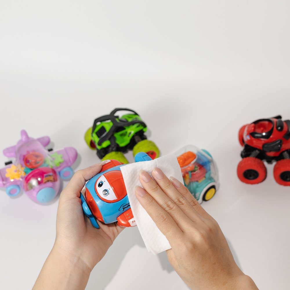 Khăn giấy ướt cao cấp an toàn cho bé Ecowipes gói 20 tờ 110g không mùi không cồn không paraben