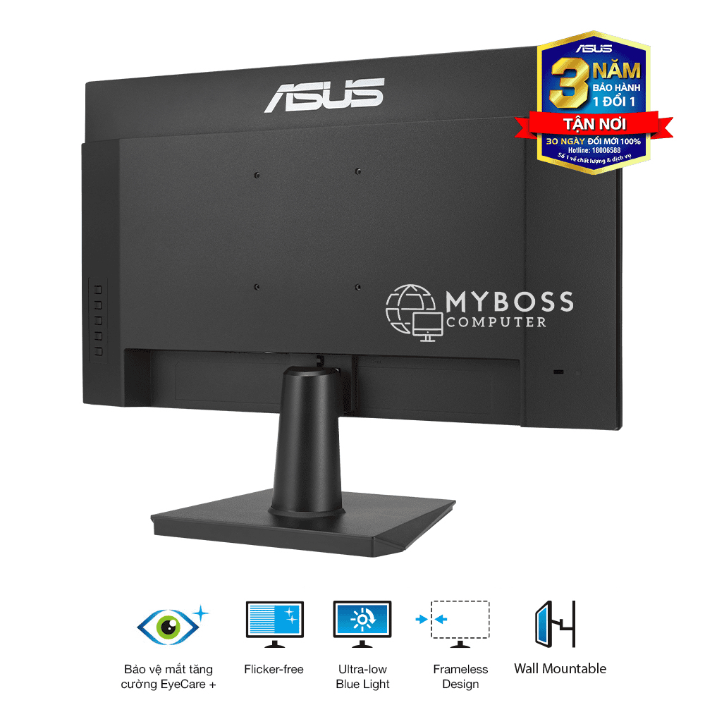 Màn Hình ASUS VA27EHF 27in  - Hàng Chính Hãng BH 36 Tháng