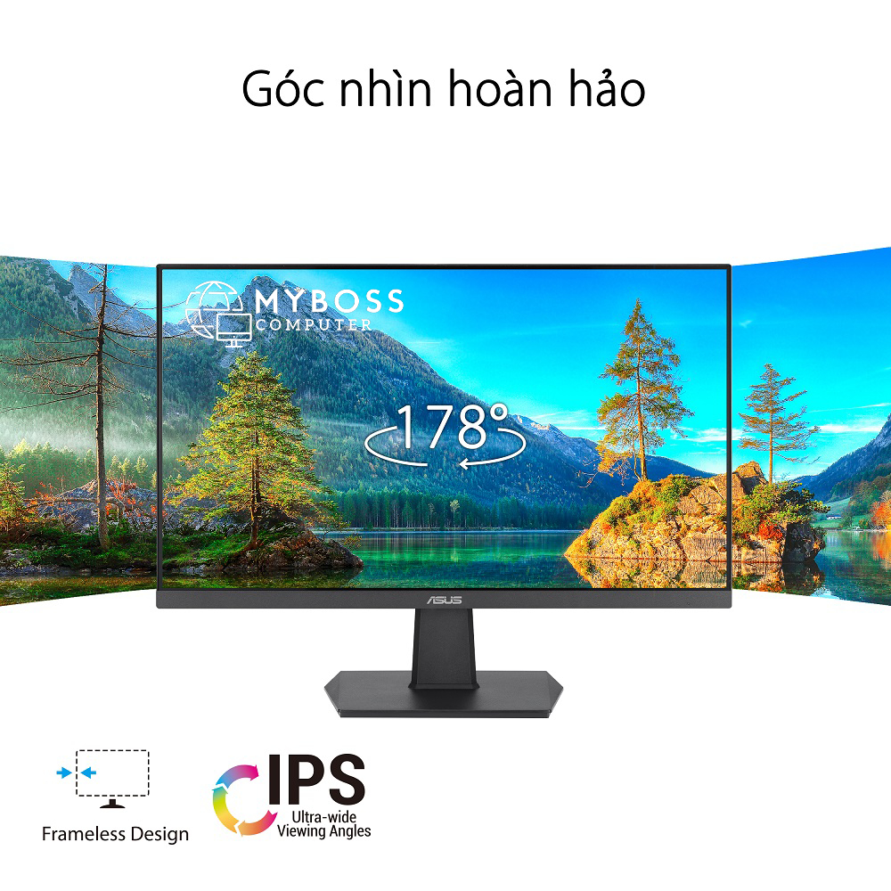 Màn Hình ASUS VA27EHF 27in  - Hàng Chính Hãng BH 36 Tháng