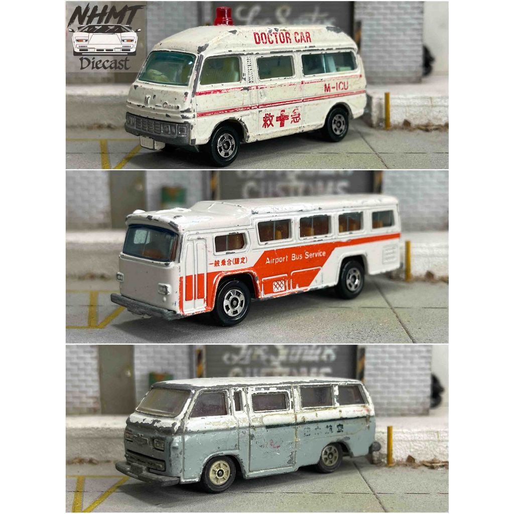 Mô Hình Xe - Vintage Tomica Xe BUS ( Made In Japan ) đã qua sử dụng