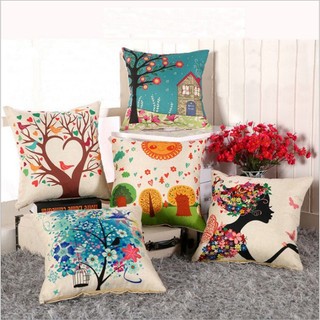 Vỏ gối tựa lưng, sofa trang trí nhà cửa, văn phòng, cửa hàng M52