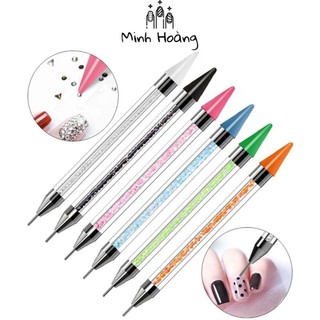 Bút chấm đá 2 đầu nail - cây lấy đá chuyên dụng