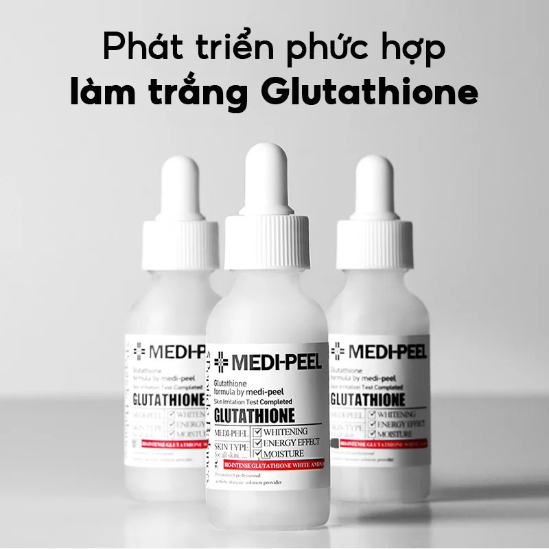 Tinh Chất Dưỡng Trắng, Mờ Thâm Nám Medi-Peel Bio-Intense Glutathione White Ampoule 30ml