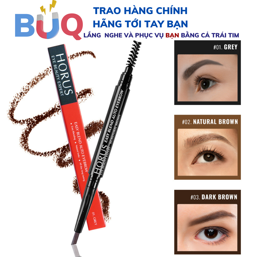 Chì Kẻ Mày Siêu Mịn Siêu Mảnh 1.8mm HORUS LONG LASTING BLEND MICRO EYEBROW