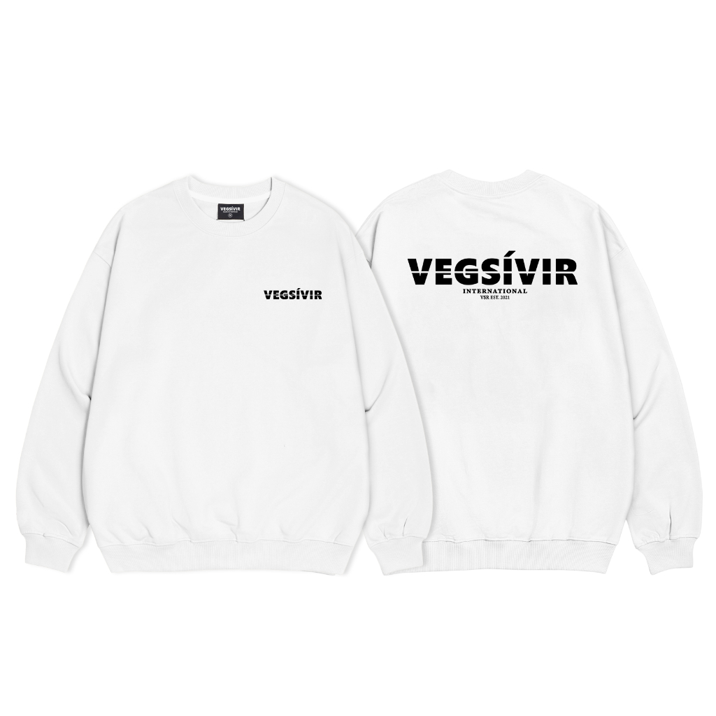 Áo sweater nỉ chân cua Vegsivir - BASIC