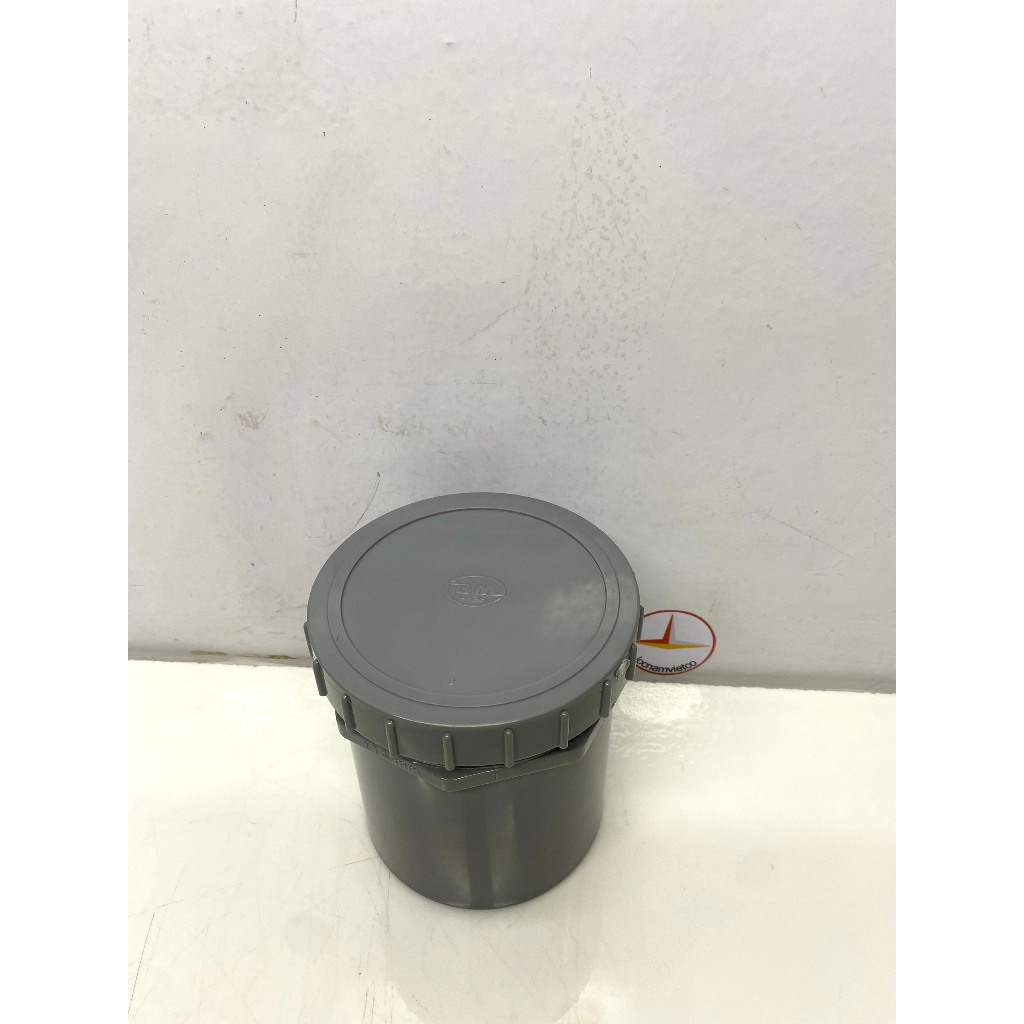 Bít xả ren ngoài/Male threaded clean out phi 114 nhựa PVC Bình Minh_BXRN114