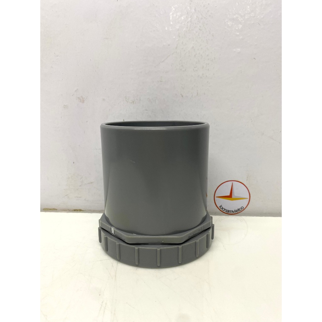 Bít xả ren ngoài/Male threaded clean out phi 114 nhựa PVC Bình Minh_BXRN114
