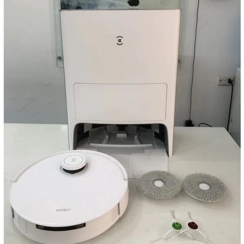 Robot hút bụi Deebot T10 Tubor tự giặt khăn