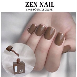 Sơn gel , Sơn móng tay gel hàn quốc màu nâu đất 15ml