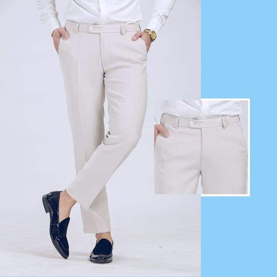 Quần âu nam 45kg đến 90kg,Quần tây nam co giãn 4 chiều dáng ôm body chống nhăn 5 màu