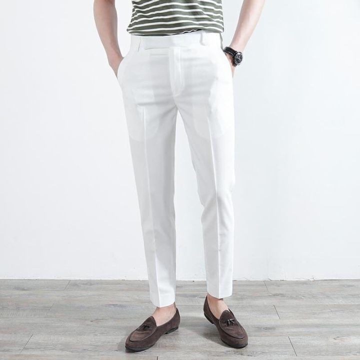 Quần âu nam 45kg đến 90kg,Quần tây nam co giãn 4 chiều dáng ôm body chống nhăn 5 màu