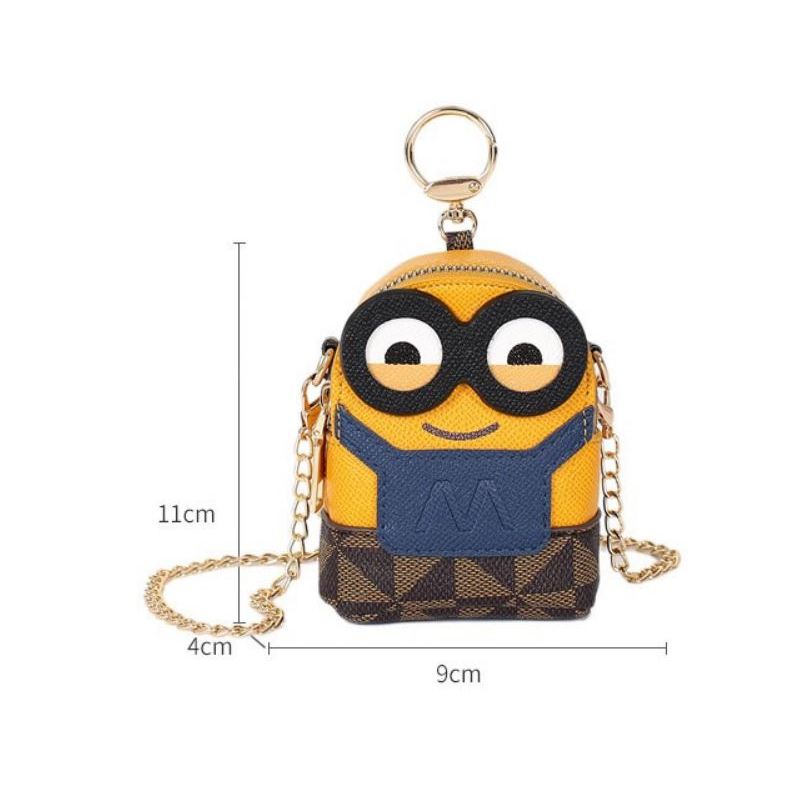 Túi Đeo Chéo Nữ Mini Hình Minion Dễ Thương🍀FREESHIP🍀 HÀNG ĐẸP