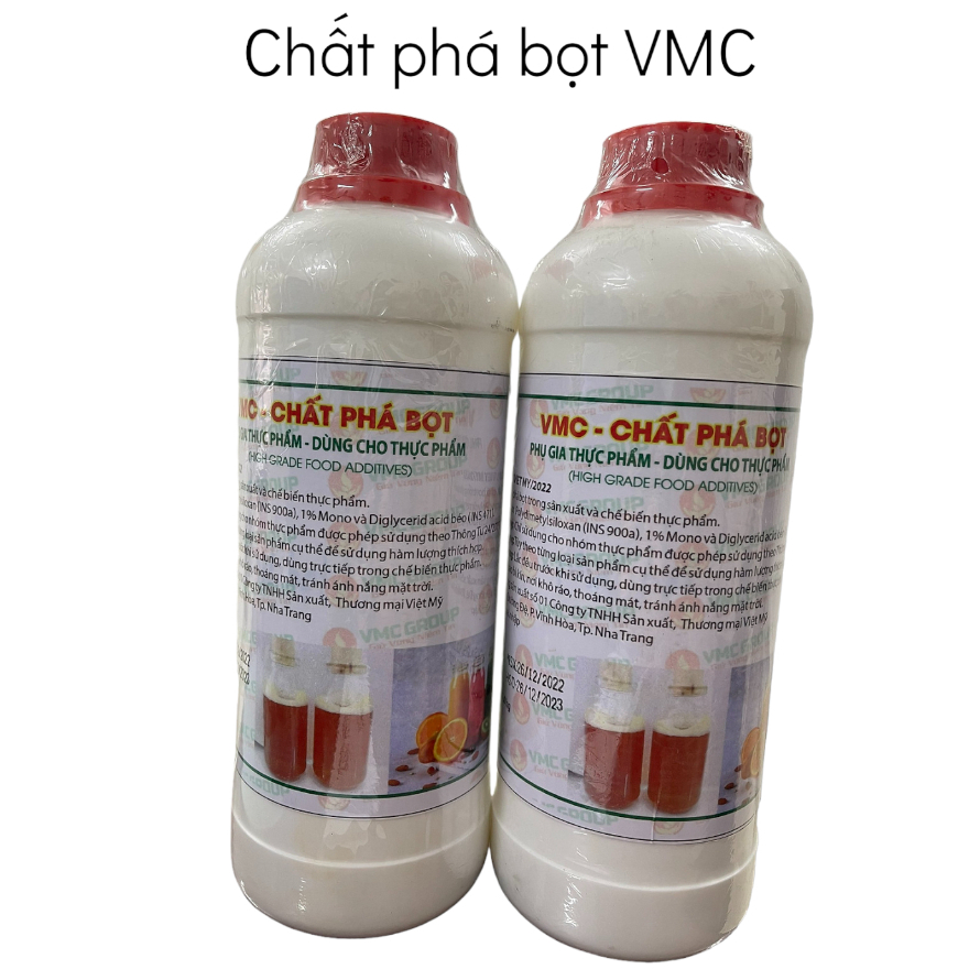 Chất phá bọt dạng nước dùng cho các sản phẩm như sữa, đậu