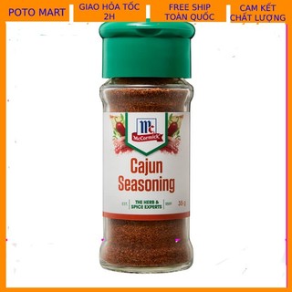 Gia vị tẩm ướp mccormick vị cajun seasoning 35g- usa