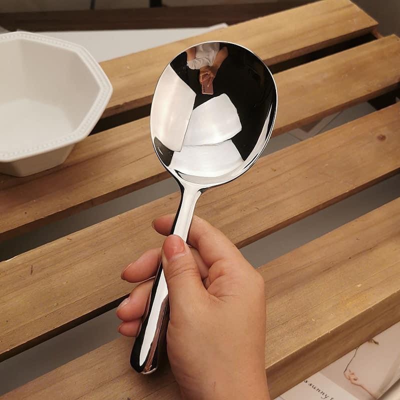 Set 2 muôi thủng inox 304 20cm đường kính 8cm