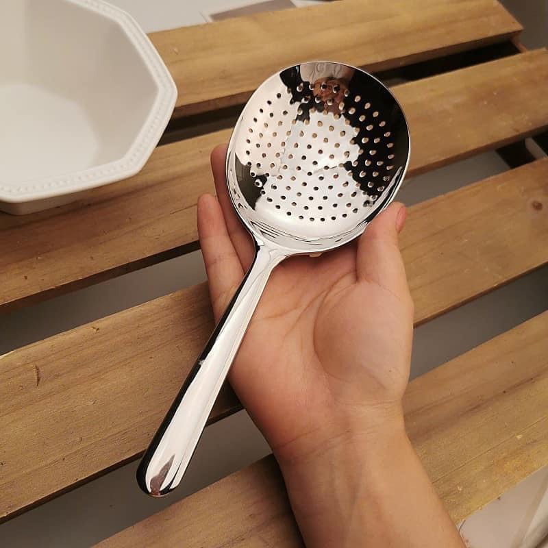 Set 2 muôi thủng inox 304 20cm đường kính 8cm