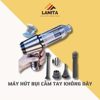 Máy hút bụi mini Lanita ST645 công suất 120W kích thước 218*160*67mm