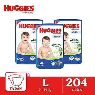 Bỉm dán huggie tràm trà mẫu mới