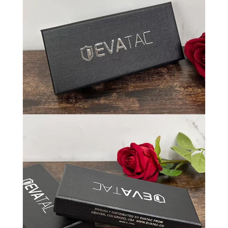 Dao gấp cứu hộ EVATAC Shadow Black  // Camping // Dã ngoại // Sinh tồn