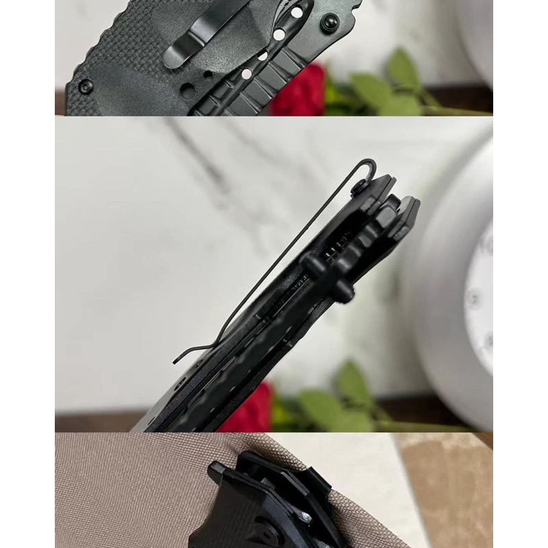 Dao gấp cứu hộ EVATAC Shadow Black  // Camping // Dã ngoại // Sinh tồn