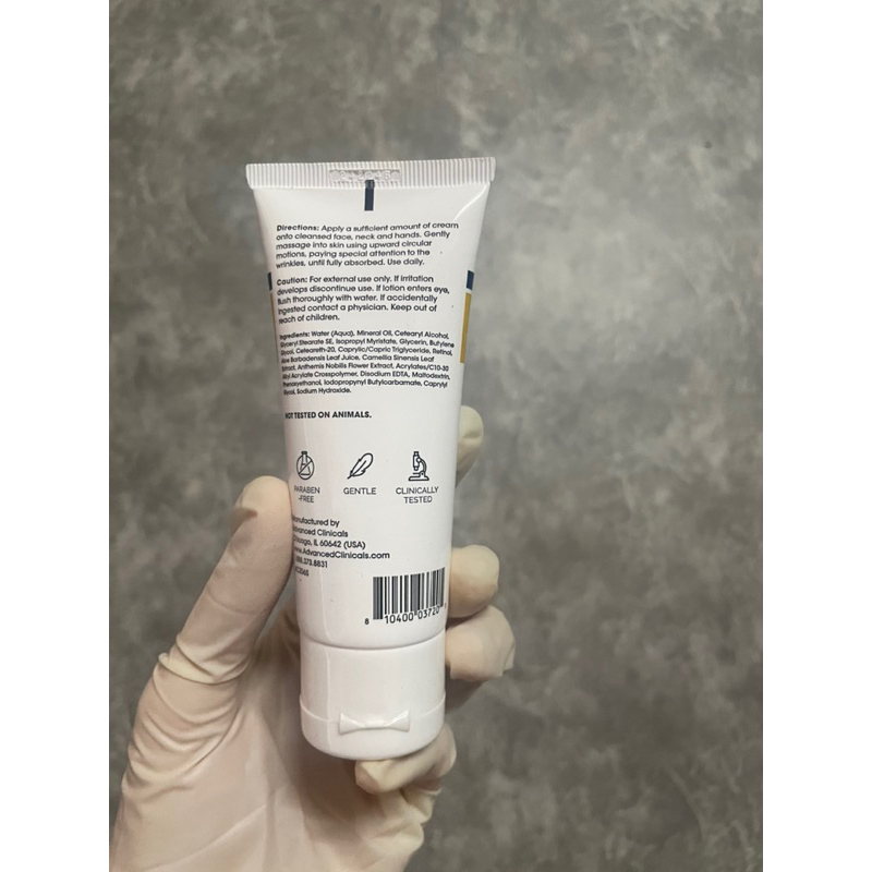 Retinol giảm lão hoá Advanced Firming Cream, 16oz + 2oz ; Collagen Skin Rescue Lotion 2oz