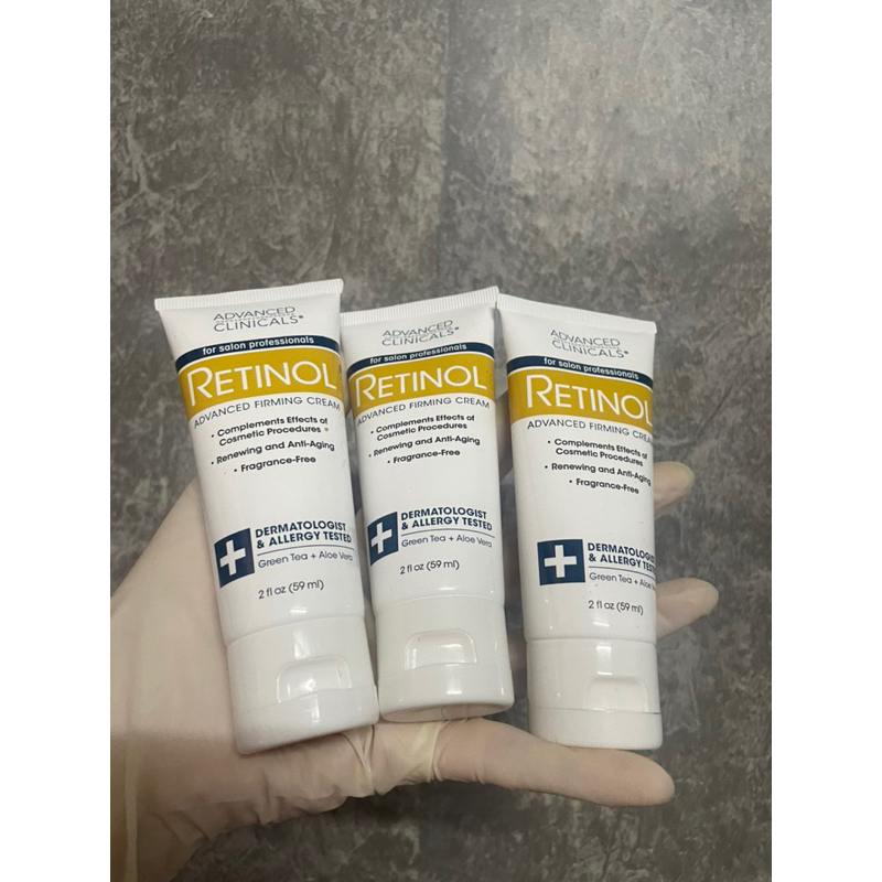 Retinol giảm lão hoá Advanced Firming Cream, 16oz + 2oz ; Collagen Skin Rescue Lotion 2oz