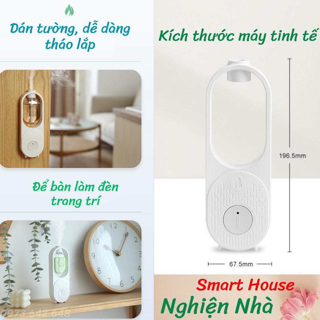 Máy xịt thơm tự phòng động phun nước hoa hẹn giờ Máy làm mát không khí và khử mùi khuếch tán hương thơm_Smart house BC03