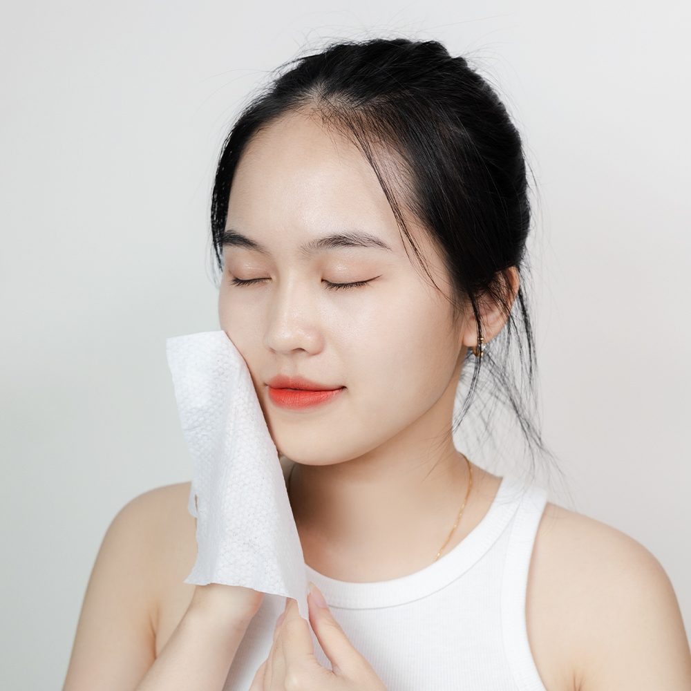 Khăn giấy ướt cao cấp an toàn cho bé Ecowipes gói 20 tờ 110g Hương Dịu Nhẹ không cồn không paraben