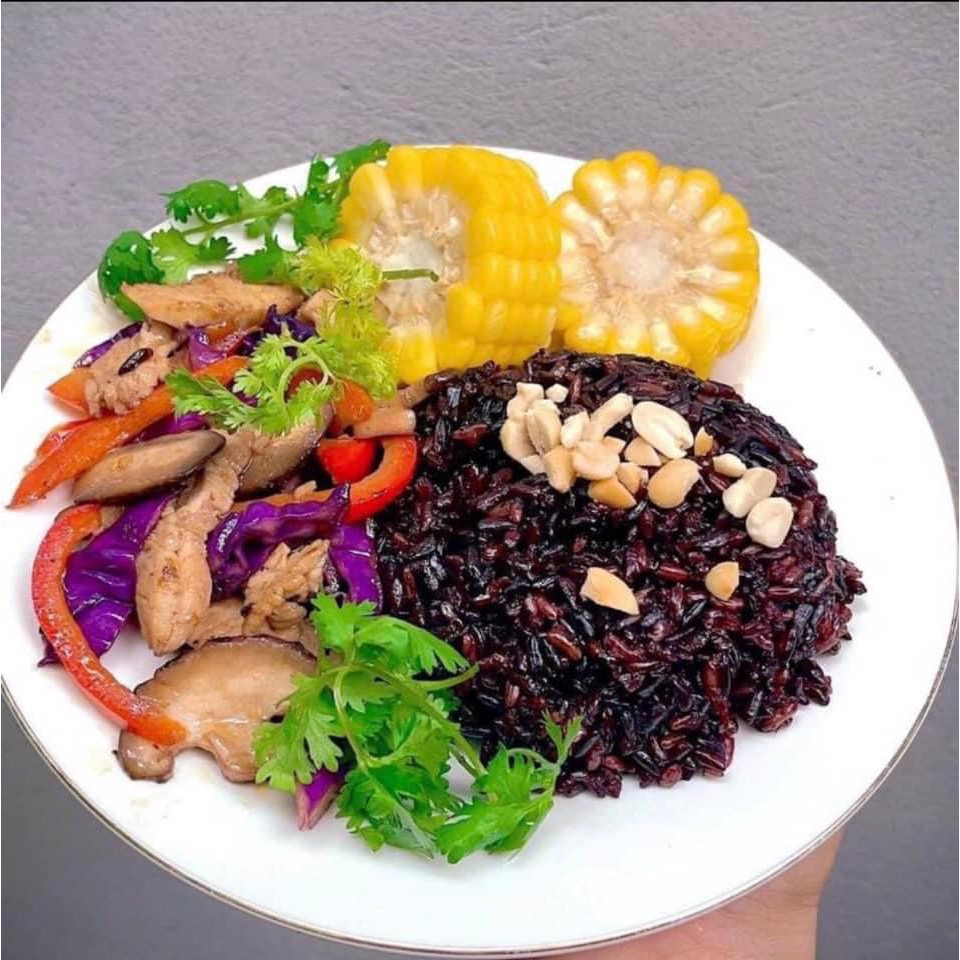 Gạo Lứt đen Điện Biên  loại đặc biệt thơm, ngon, dẻo - AnAn đặc sản Tây Bắc